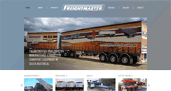 Desktop Screenshot of freightmastertrailers.com.au